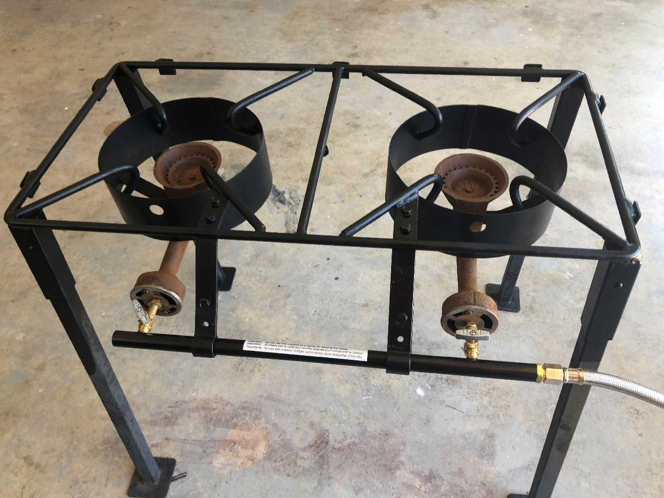 Restoring a King Kooker propane cooker